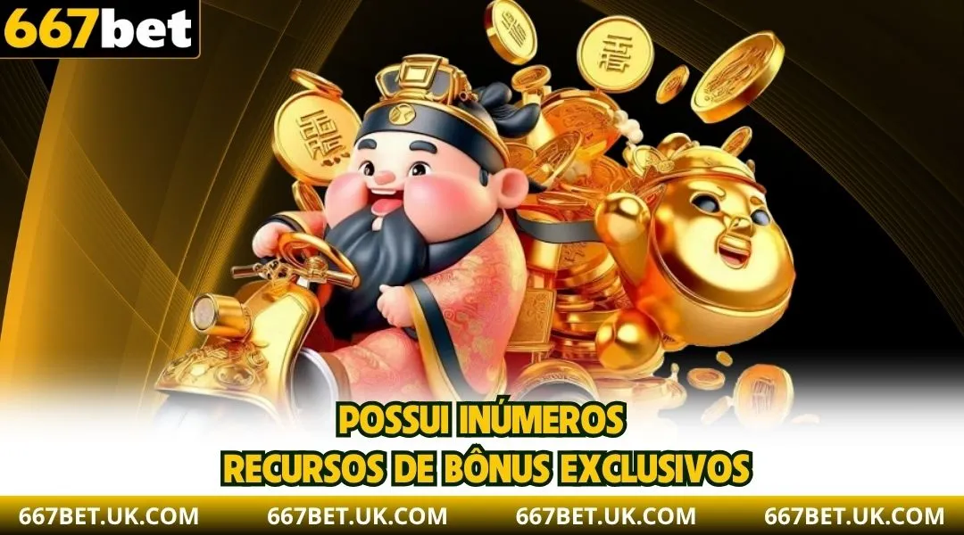 Possui inúmeros recursos de bônus exclusivos.