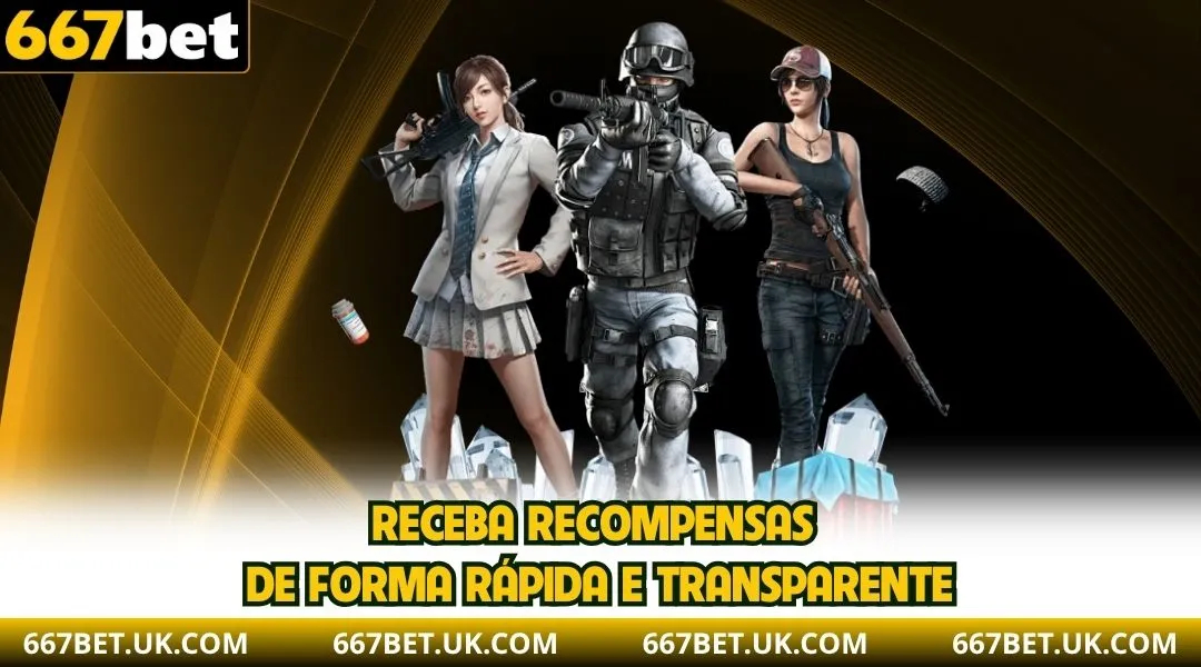 Receba recompensas de forma rápida e transparente.