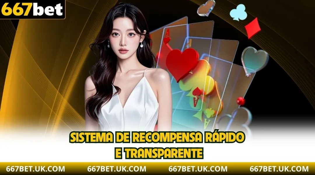 Sistema de recompensa rápido e transparente