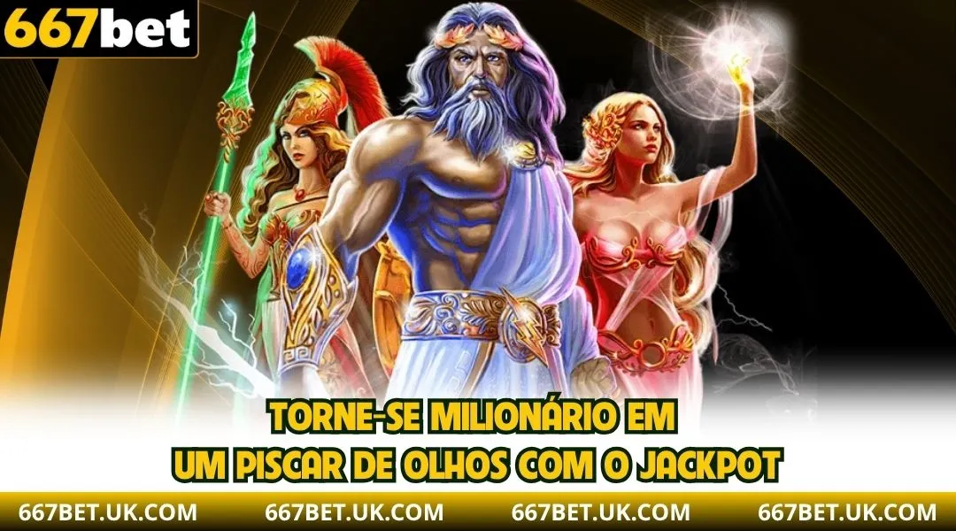 Torne-se milionário em um piscar de olhos com o Jackpot.