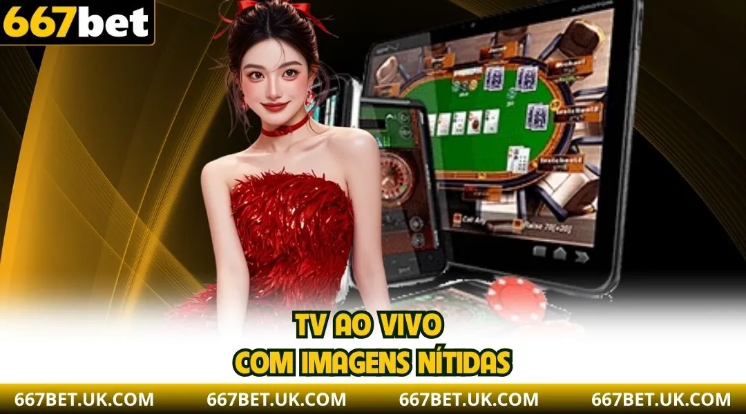 TV ao vivo com imagens nítidas